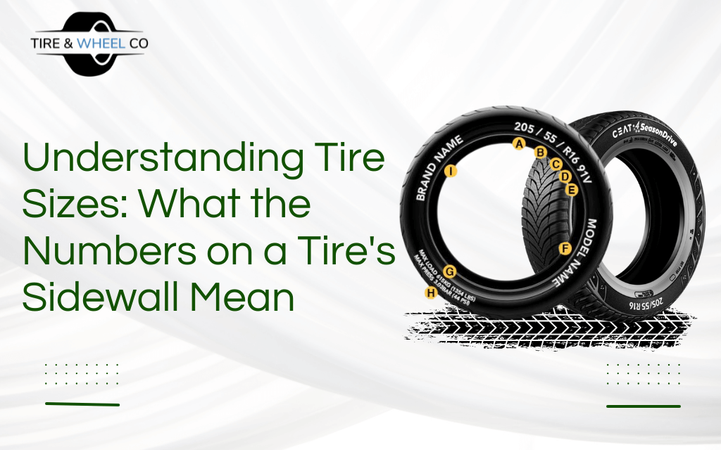 Understanding Tire Sizes: What the Numbers on a Tire’s Sidewall Mean