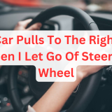 car pulls to the right when i let go of steering wheel