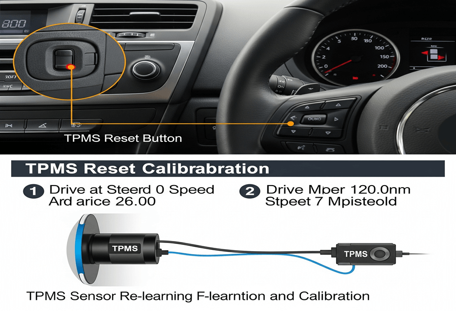 TPMS Reset Button and Calibration